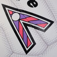 MITRE ULTRAGRIP NETBALL WHITE/BLACK/PURPLE