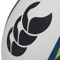 CANTERBURY MENTRE RUGBY BALL XU WHITE/LIME