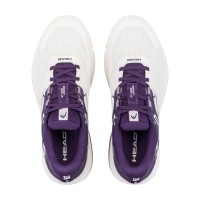 HEAD PADEL SHOE WOMENS MOTION TEAM 1.5 WHITE/PURPLE