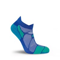 HILLY MARATHON FRESH SOCKLET SOCK MINIMUM- SAPPHIRE/TEAL
