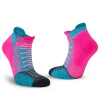 HILLY ACTIVE SOCKLET SOCK MINIMUM- FLUO PINK/TEAL