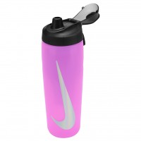 NIKE REFUEL BOTTLE LOCKING LID 24OZ PINK SPELL