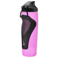 NIKE REFUEL BOTTLE LOCKING LID 24OZ PINK SPELL