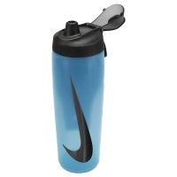 NIKE REFUEL BOTTLE LOCKING LID 24OZ BALTIC BLUE