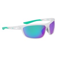 NIKE SUNGLASSES WINDTRACK RUN MATTE CLEAR/GREEN MIRROR