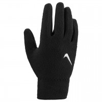 NIKE YOUTHS ONE THERMA-FIT FLEECE GLOVE- BLACK