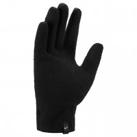 NIKE YOUTHS ONE THERMA-FIT FLEECE GLOVE- BLACK