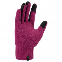 NIKE YOUTHS ONE THERMA-FIT FLEECE GLOVE- S.BEET