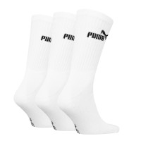 PUMA CREW 3 PAIR PACK SOCKS WHITE