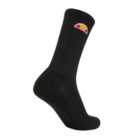 ELLESSE (NOS) TISBI 3PK CREW SOCK BLACK 