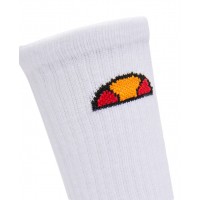 ELLESSE (NOS) TISBI 3PK CREW SOCK WHITE