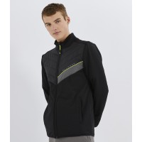 ELLESSE (SS24) MENS JORDIZO FULL ZIP JACKET BLACK