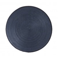 RUBBER CROWN GREEN BOWLS MAT 5 1/2'' -  BLACK