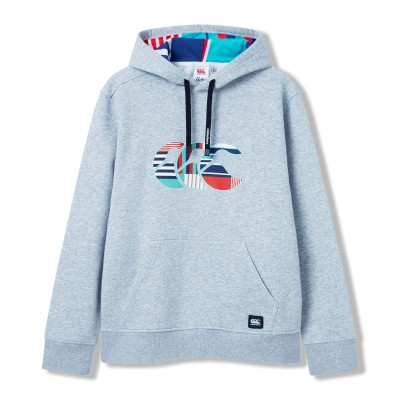 CANTERBURY UGLIES LOGO HOODIE GREY