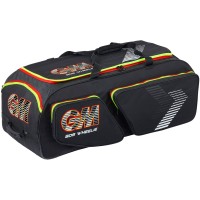 GM CRICKET BAG 909 WHEELIE BLACK