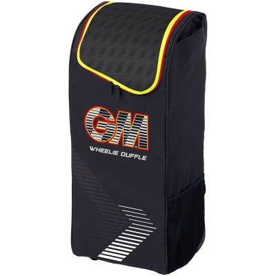 GM CRICKET BAG RIVAL WHEELIE DUFFLE BLACK