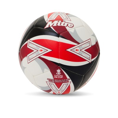 MITRE FA CUP BALL SEASON 2026 - 2027 - WHITE/RED- MINI