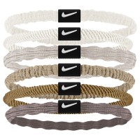 NIKE FLEX HAIR TIE 6PK- HEMP