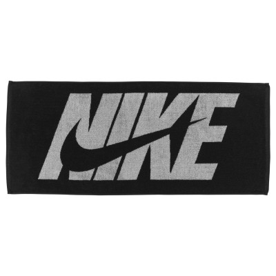 NIKE JACQUARD TOWEL MEDIUM GRAPHIC- BLACK