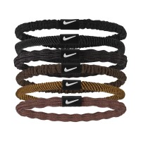 NIKE FLEX HAIR TIE 6PK CACAO