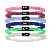 NIKE FLEX HAIR TIE 6PK P.RISE