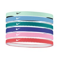 NIKE Y FLEX CLASSIC HEADBAND 6PK -A.GREEN NIKE Y FLEX CLASSIC HEADBAND 6PK -A.GREEN