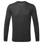 RONHILL MENS TECH REFLECT LUX L/S TEE- BLACK RONHILL MENS TECH REFLECT LUX L/S TEE- BLACK