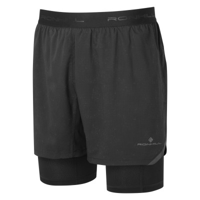 RONHILL MENS TECH REFLECT LUX 5in 2-IN-1 SHORT