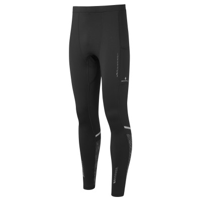 RONHILL MENS TECH REFLECT TIGHT- BLACK RONHILL MENS TECH REFLECT TIGHT- BLACK