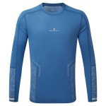 RONHILL MENS TECH REFLECT L/S TEE- GLACIER RONHILL MENS TECH REFLECT L/S TEE- GLACIER