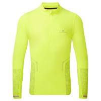 RONHILL MENS TECH REFLECT 1/2 ZIP- F.ZEST