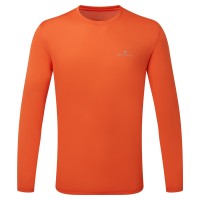 RONHILL MENS CORE LONG SLEEVE TEE- R.RED
