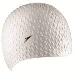 SPEEDO BUBBLE CAP WHITE