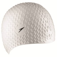 SPEEDO BUBBLE CAP WHITE