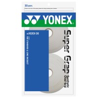 YONEX WET SUPER GRAP X30 GRIPS- WHITE