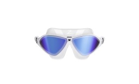 ZOGGS MASK HORIZON FLEX  TITANIUM - CLR/WHT/M.BLUE