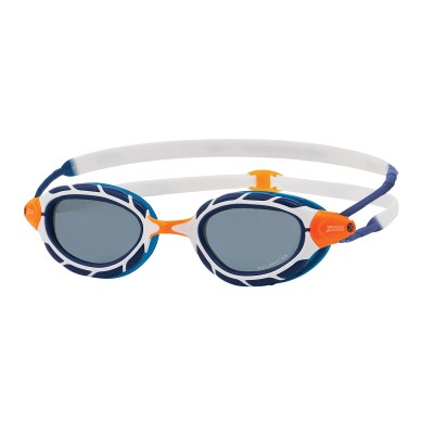 ZOGGS GOGGLES SNR PREDATOR POL-BLU/WHT/P.SMOKE