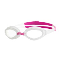 ZOGGS GOGGLES SNR ENDURA MAX- WHT/PINK/CLEAR