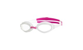 ZOGGS GOGGLES SNR ENDURA MAX- WHT/PINK/CLEAR