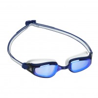 2024 AQUASPHERE FASTLANE GOGGLES BLUE WHITE MIRROR (197600)