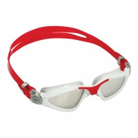 2024 AQUASPHERE KAYENNE GREY RED LENS MIRROR SILVER(197090)