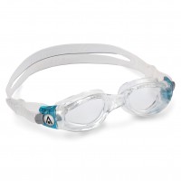 2024 AQUASPHERE KAIMAN SMALL TRANS / TURQUOISE  LENS(197420)