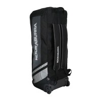 2025 KOOKABURRA CRICKET BAG WD4000 WHEELIE DUFFLE BLACK/GREY