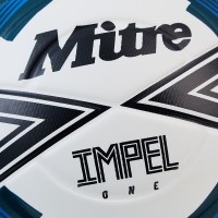 MITRE IMPEL ONE FOOTBALL WHITE / BLACK / BLUE