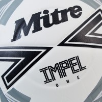 MITRE IMPEL ONE FOOTBALL WHITE / BLACK / GREY