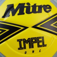 MITRE IMPEL ONE FOOTBALL YELLOW/BLACK/GREY