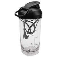 NIKE TR RECHARGE SHAKER BOTTLE 16OZ CLEAR/BLACK