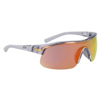 NIKE SUNGLASSES SHOW X1 SHINY WOLF GREY/ORANGE MIRROR