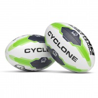 RHINO RUGBY LEAGUE BALL CYCLONE XIII WHITE