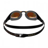 SPEEDO GOGGLES FASTSKIN ADULT PURE FOCUS MIRROR BLACK/RED